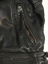 LANGLITZ LEATHERS◆70s～80s/フロントTALON ZIP/その他ZIP替え有/内側破れ有/ダブル_画像8