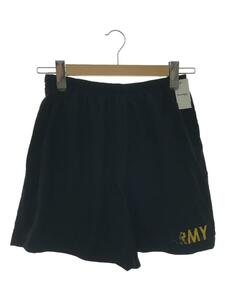 US.ARMY◆10s/APFU/トレーニングショーツ/S/ポリエステル/BLK/8415016232471/使用感有