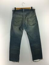 Levi’s◆501/66前期/スモールe/ボタン裏6/ボトム/-/デニム/IDG/リペア有/ダメージ有_画像2