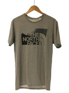 THE NORTH FACE◆TNF TRAIL TEE_TNF トレイル ティー/XL/ポリエステル/GRY