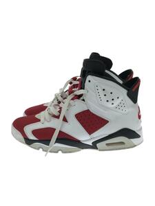 NIKE◆AIR JORDAN 6 RETRO_エアジョーダン 6 レトロ/27cm/RED