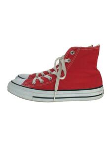 CONVERSE◆ALL STAR HI/オールスターハイ/ハイカットスニーカー/24cm/RED/キャンバス/M9621