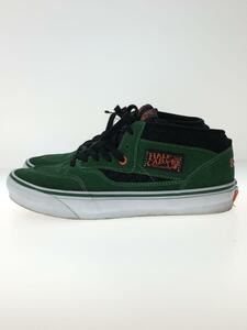 VANS◆ハイカットスニーカー/28.5cm/GRN/スウェード/vn0a4bw9grn