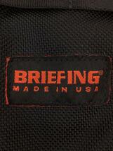 BRIEFING◆トートバッグ/ナイロン/BLK/ブラック/2WAY/バリスティックナイロン/USA製/内部ハガレ有_画像5