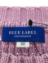 BLUE LABEL CRESTBRIDGE◆セーター(厚手)/38/コットン/PNK/55N26-152-30_画像3