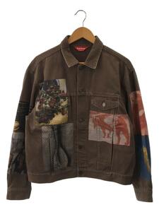 Supreme x Daido Moriyama - Photo Print Denim Trucker Jacket (Brown