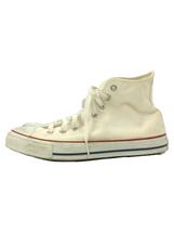 CONVERSE◆ALL STAR HI/ハイカットスニーカー/27.5cm/WHT/コットン/M7650_画像1