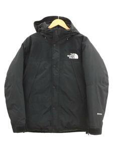 THE NORTH FACE◆MOUNTAIN DOWN JACKET_マウンテンダウンジャケット/L/ナイロン/BLK/無地