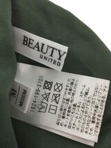 BEAUTY&YOUTH UNITED ARROWS◆ロングスカート/M/ポリエステル/GRN_画像4