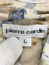 pierre cardin◆半袖シャツ/L/コットン/CRM/総柄_画像3