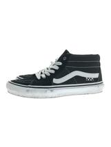 VANS◆ハイカットスニーカー/26cm/BLK/スウェード/500714_画像1