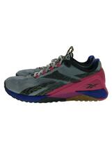 Reebok◆ローカットスニーカー/24cm/GRY/521 ｈ67963_画像1