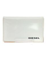 DIESEL◆カードケース/レザー/WHT/メンズ/X06152_画像1