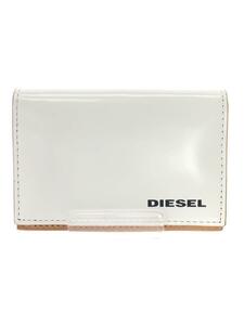 DIESEL◆カードケース/レザー/WHT/メンズ/X06152