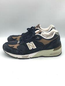 NEW BALANCE◆ローカットスニーカー/UK8/NVY/M991DNB