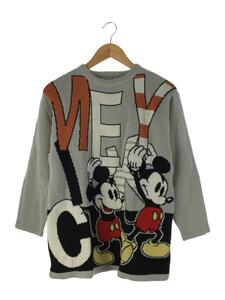 Cox Combo/Mickey Mouse/セーター(厚手)/M/アクリル/GRY