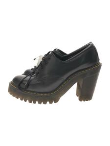 Dr.Martens◆ブーツ/UK4/BLK/レザー/SALOME/履きシワ/ソールすり減り/汚れ