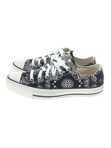 CONVERSE◆ローカットスニーカー/UK7.5/BLK/1SC824