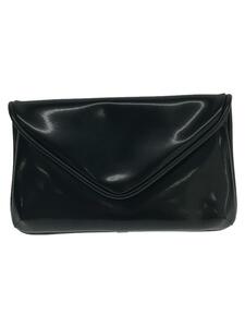 Maison Margiela* clutch bag / enamel / black / black /S56WF0066