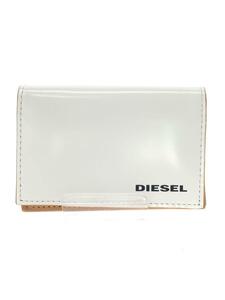 DIESEL◆カードケース/レザー/WHT/メンズ/X06152