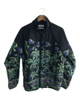 MAGIC STICK◆DK PALMS HAWAIIAN PUFFER JACKET/ナイロンジャケット/M/ナイロン/BLK_画像1