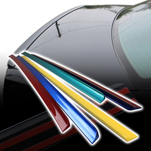 塗装品色付 ボルボ VOLVO S80 二代 セダン リアトランクスポイラー軟式PVC _画像3