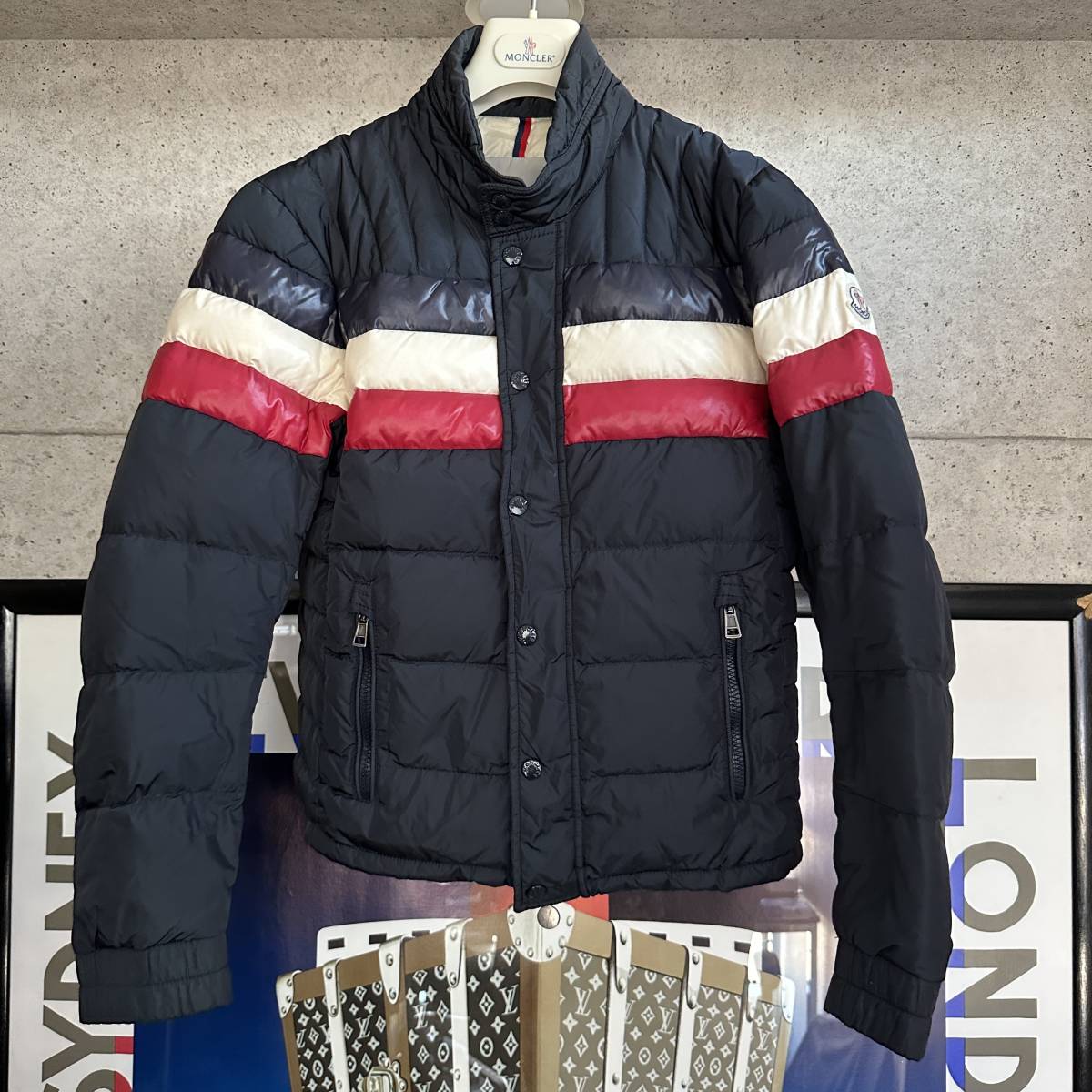 MONCLER モンクレール ダウンジャケット VEYLE サイズ0 ブラック 国内