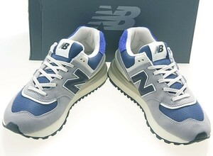 新品/NEW BALANCE/ニューバランス/U574LGFG/メンズサイズ/574LEGACYモデル/GRAY/BLUE/WHITE/グレー/ブルー/ホワイト/ワイズＤ/28.5cm