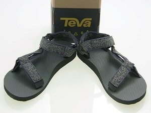  новый товар /TEVA/teba/M ORIGINAL UNIVERSAL/ оригинал универсальный / мужской / ремешок сандалии / темно-синий / серый / чёрный /1004006-RTEC/28.0cm