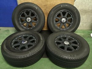 ▲ ホイール 4本 XTREME-J 17x7.5J+25 139.7 6H 265/65R17 プラド