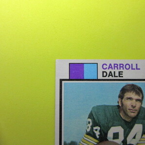 1973 Topps Football #399 Carroll Daleの画像5