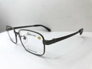 K-259 新品 未使用 眼鏡 メガネフレーム RONSON チタン フルリム シンプル ロンソン 女性 レディース 男性 メンズ