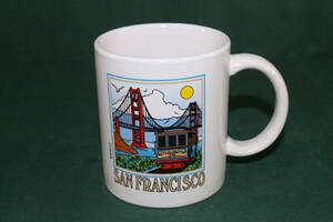 sanfrancisco サンフランシスコ ヴィンテージ コーヒー マグカップ 中古