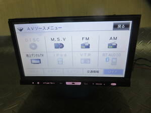 完動品動作保証/W2972/カロッツェリア人気HDDナビ/AVIC-HRZ990/TV地デジフルセグ/テレビOK/タッチパネル正常/音声確認OK