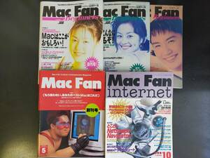  Mac fan .. number Mac fan beginner z internet total 5 pcs. 