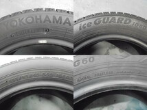 YOKOHAMA 　アイスガード　IG６０　１５インチ４本セット中古品　タイヤ製造年２１年製　アウディ　A１等に_画像2