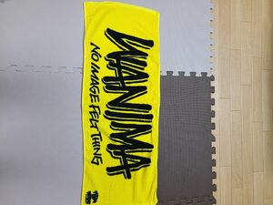 ピザオブデスロゴあり WANIMA ワニマ マフラータオル フェイスタオル　ライブ　フェス