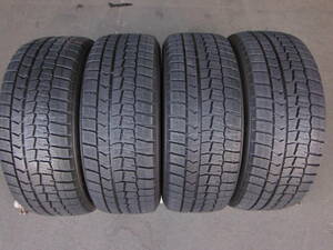 P2204 送料無料 超バリ溝 4本SET価格! スタッドレス 225/55R17 ダンロップ WINTERMAXX WM02 225/55-17 225/55/17 エアーチェック済!