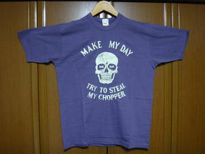 FREEWHEELERS（フリーホイーラーズ）Tシャツ 「MAKE MY DAY」 sizeL JET WASTED NAVY/ウエステッド ネイビー