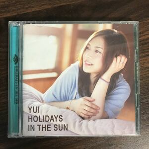 E400 中古CD100円 YUI HOLIDAYS IN THE SUN【初回生産限定盤】CD+DVD