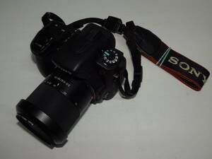 ■中古美品 デジタル一眼レフ ソニーα350 黒◆SONY DSLR-A350◆レンズDT18-70mm F3.5-5.6SAM◆スマートテレコン◆動作確認済■