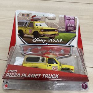  Mattel The Cars todo pizza planet TODD PIZZA PLANET TRUCK MATTEL CARS minicar character car Toy Story 