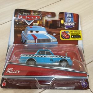 マテル カーズ BOB PULLEY ボブ プーリー タクシー 東京 MATTEL CARS ミニカー キャラクターカー