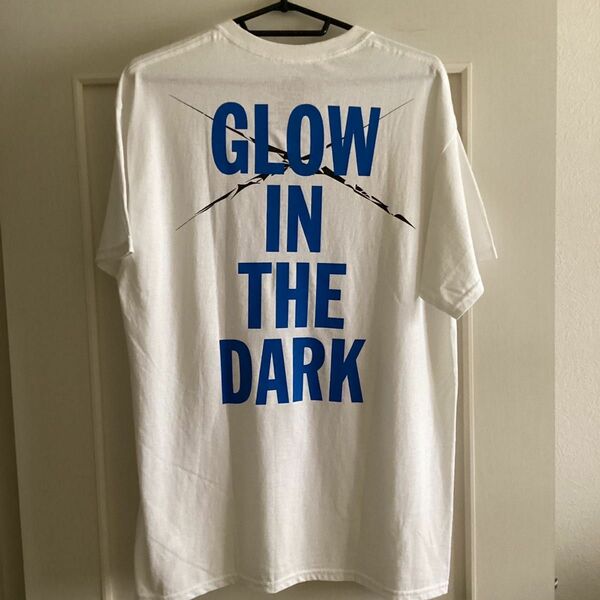 The 15 glow in the dark nexus vii large プリントTシャツ Tee WHITE