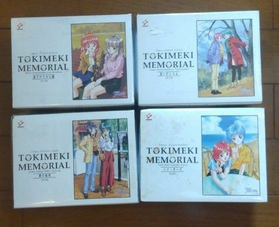 ときめきメモリアル 　ジグソーパズル　4点セット