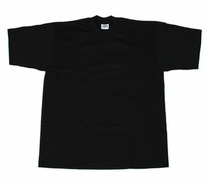 L 新品 PRO5 プロファイブ 無地 プレーン 半袖 Tシャツ ブラック 黒 アメージング 服 プロクラブ 大きいサイズ ビッグサイズ 厚め アメリカ