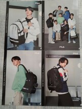 新品未開封 FILA フィラ 半袖Ｔシャツ BTS着用モデル クリアファイル8枚付き_画像7