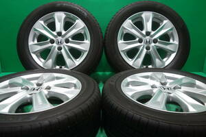 K1795-20 送料無料 185/60R15 夏タイヤ 4本セット YOKOHAMA ECOS ES31 8分山 溝たっぷり ホンダ純正 フィット シャトル グレイス