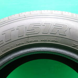 K1835-20 送料無料 225/70R16 117/115L 夏タイヤ LT 6本セット YOKOHAMA LT151R 7分山 2020年製 ライトトラックの画像6