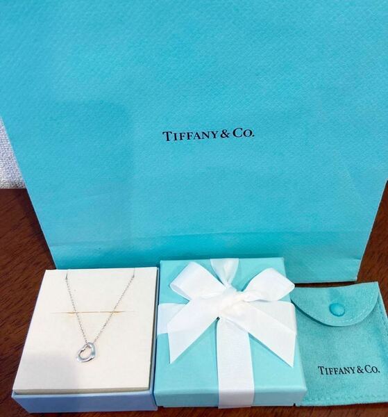 新品 正規品 ティファニー tiffany&co ネックレス ◎プレゼント 仕様◎ オープンハート スモール シルバー ケース巾着紙袋リボン 箱 ハート